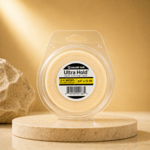Walker Tape Ultra Hold 3/4" x 36 Yds – Cinta Adhesiva Profesional Alta Duración para Prótesis Capilar